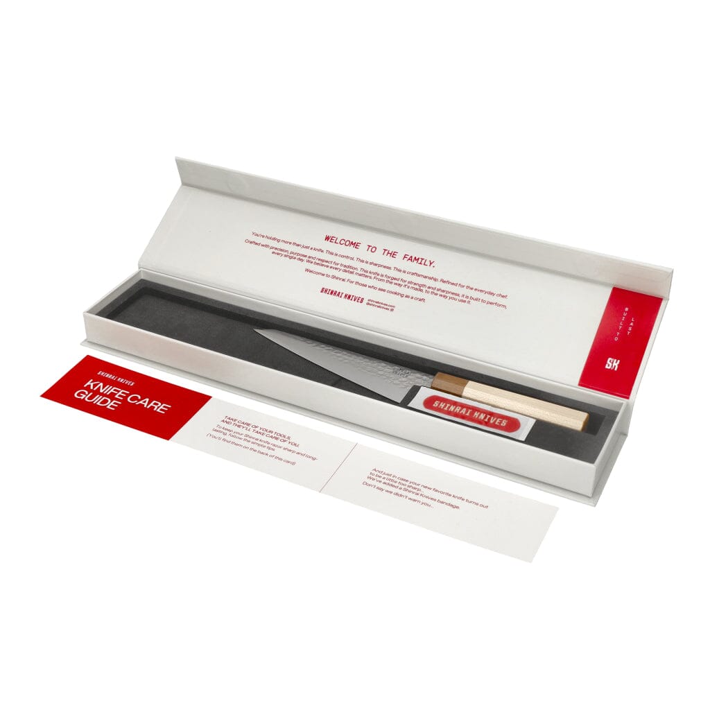 Shinrai Knives - Kirameki Damascus Honesuki 15 cm Honesuki Shinrai Knives 