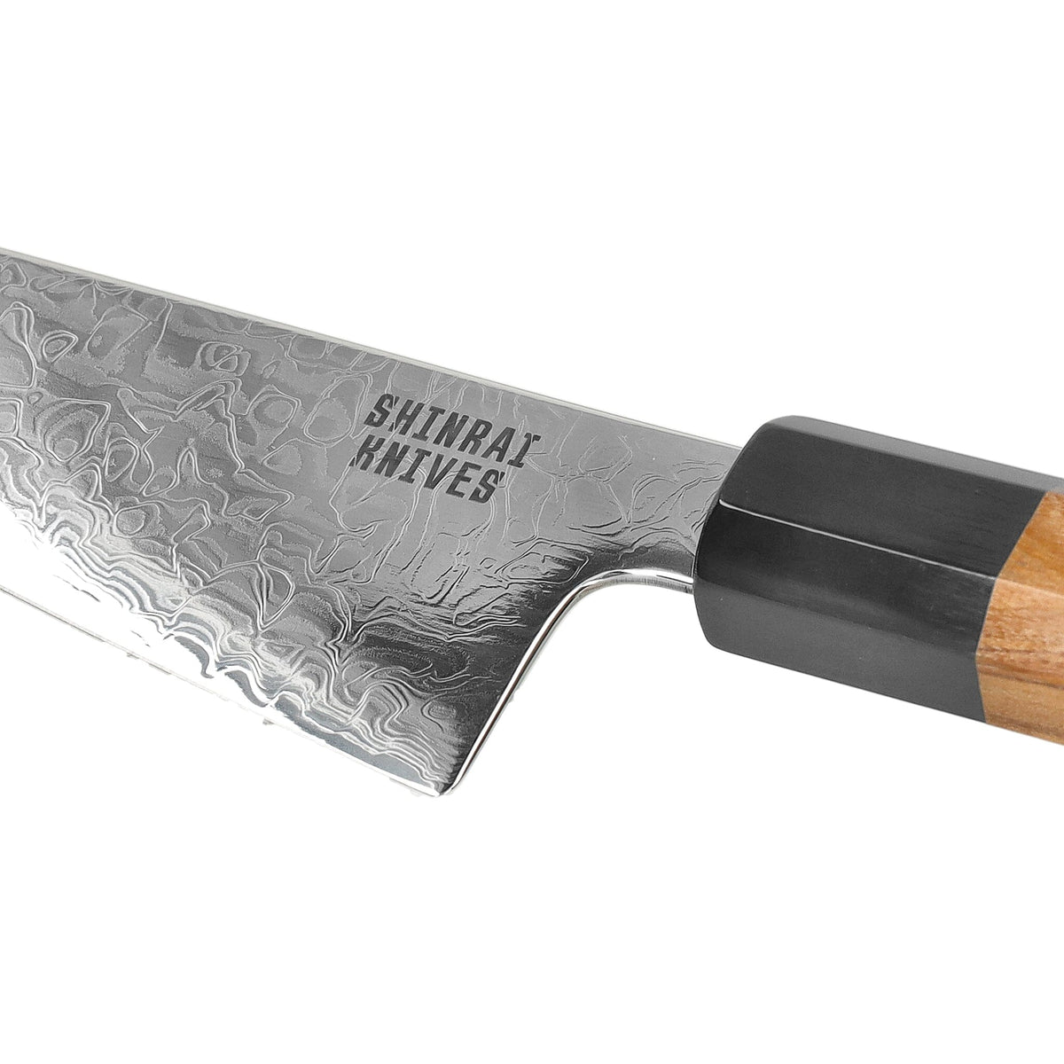 Couteaux Shinrai - Takumi Kaza Damas Honesuki 15 cm Couteaux Honesuki Shinrai