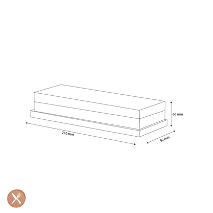 Shinrai Knives - Tweezijdige Slijpsteen - Grit 2000/5000 Slijpsteen Shinrai Knives 