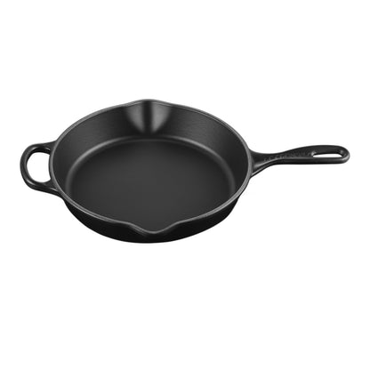 LeCreuset - Poêle Signature ronde haute Noir Mat 26cm