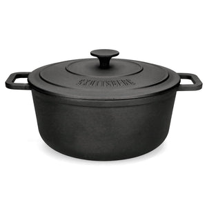Skottsberg - Cocotte en fonte ronde de 28 cm avec couvercle
