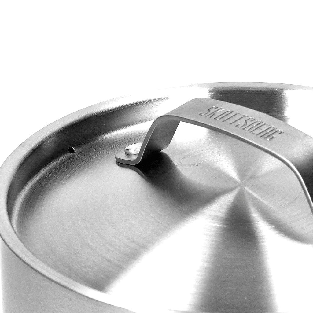 Skottsberg - Stainless Steel Kookpan 24 cm met deksel Kookpan Skottsberg 