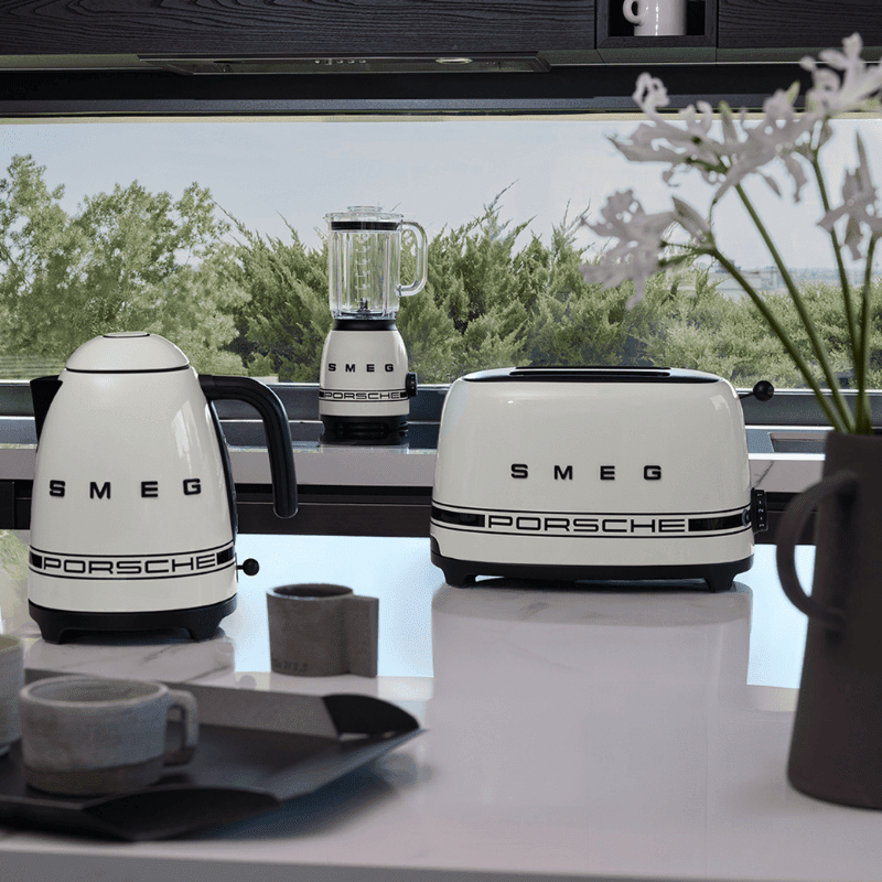 Smeg - Broodrooster | Wit | Porsche Edition | Toaster 2x2 Broodrooster Smeg 