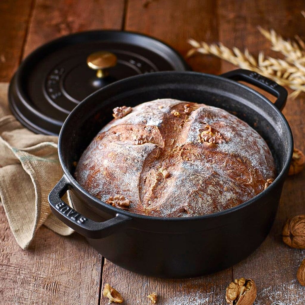 Staub - Round cocotte 28 cm - black – KookGigant