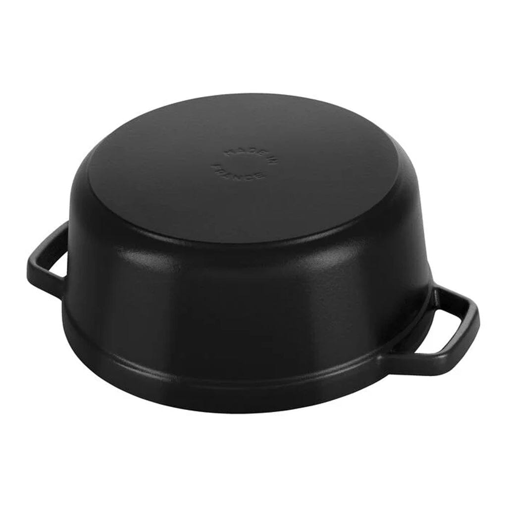 Staub - Round cocotte 28 cm - black – KookGigant