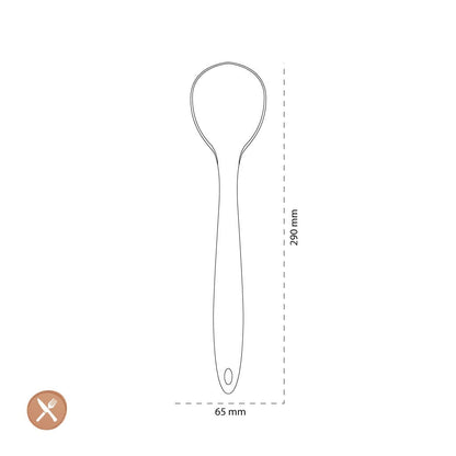 Tools2Cook - Siliconen Lepel Legger Nutmeg Grey Lepelhouder Tools2Cook 