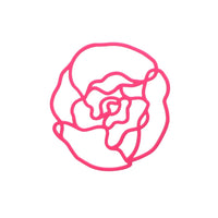 Tools2Cook - Siliconen Onderzetter Peony Dark Pink Onderzetter Tools2Cook 