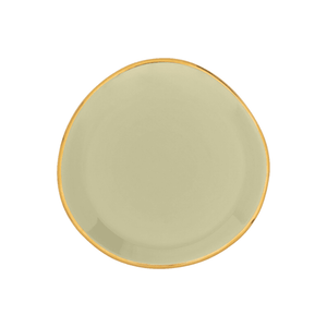 Culture de la nature en ville - Bonjour - Assiette - Vert pâle - Ø9 cm Culture de la nature en ville