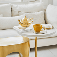 Urban Nature Culture - Good Morning - Theepot - Goud Urban Nature Culture 