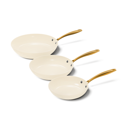 Cook & Pan Vanilla Koekenpannenset 3-delig
