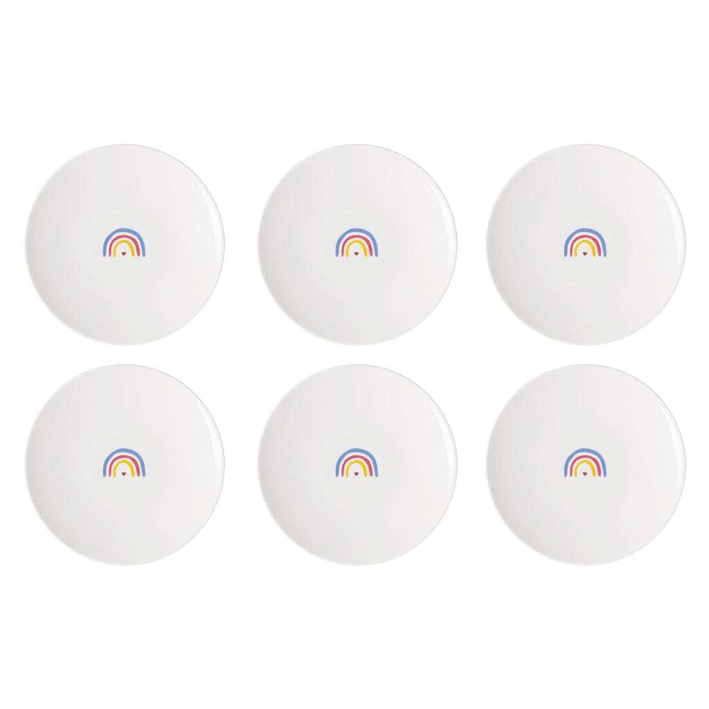 Villeroy & Boch - With Love - Ontbijtbord Be Happy, Set van 6 Villeroy & Boch 