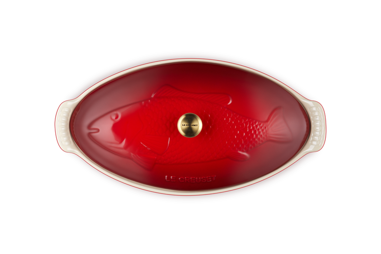 Le Creuset - Oven dish Fish 'Cherry red'