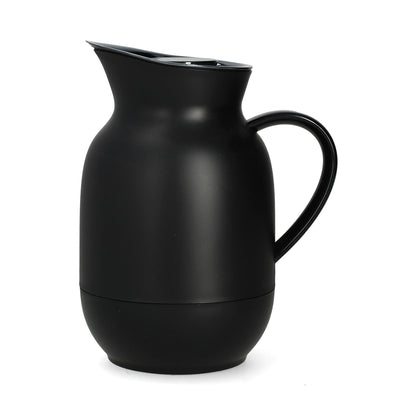 Stelton - Pichet isotherme amphore 1 l. noir doux