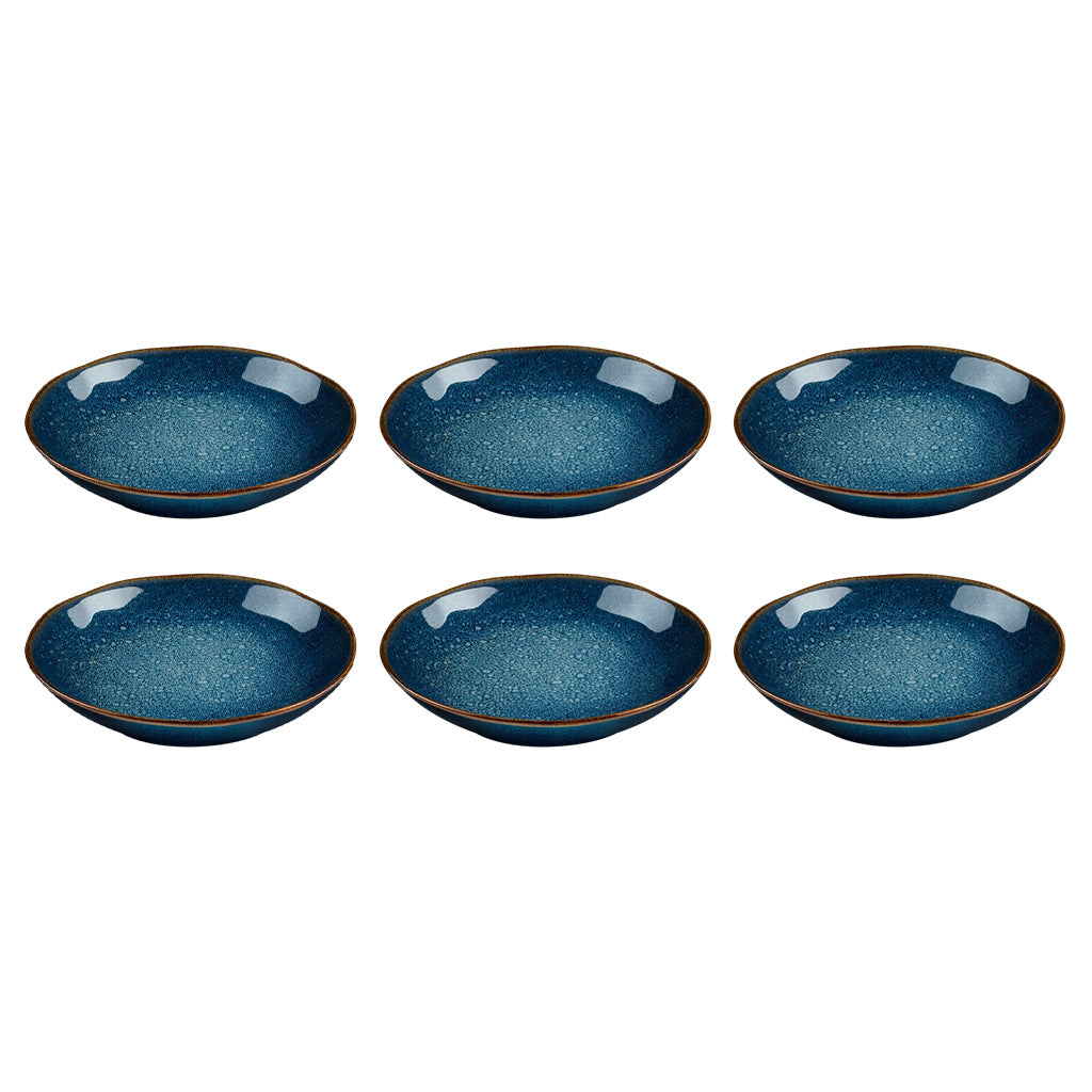 Medard de Noblat - Vertigo Denim Pasta Plate 20.5 cm (set of 6)