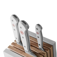 Wusthof - Classic Messenset 6-delig met Broodmes Wit met blok Messenset met blok Wusthof 