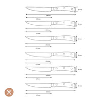 Wusthof - Classic Steakmessenset 6-delig Messenset Wusthof 