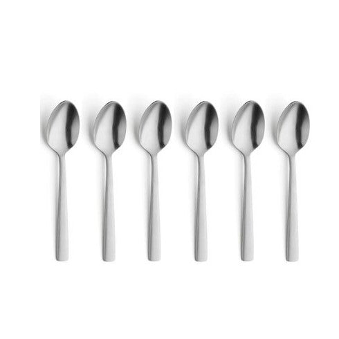 Amefa - Ventura 6 Coffee Spoons - Matte Silver