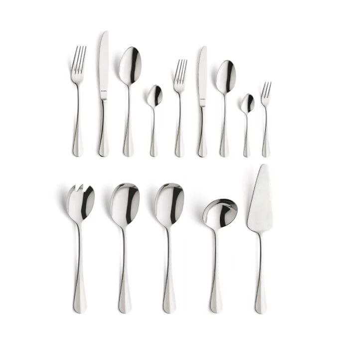 Amefa - Baguette 8440 78-pc Cutlery set in wooden canteen Amefa 