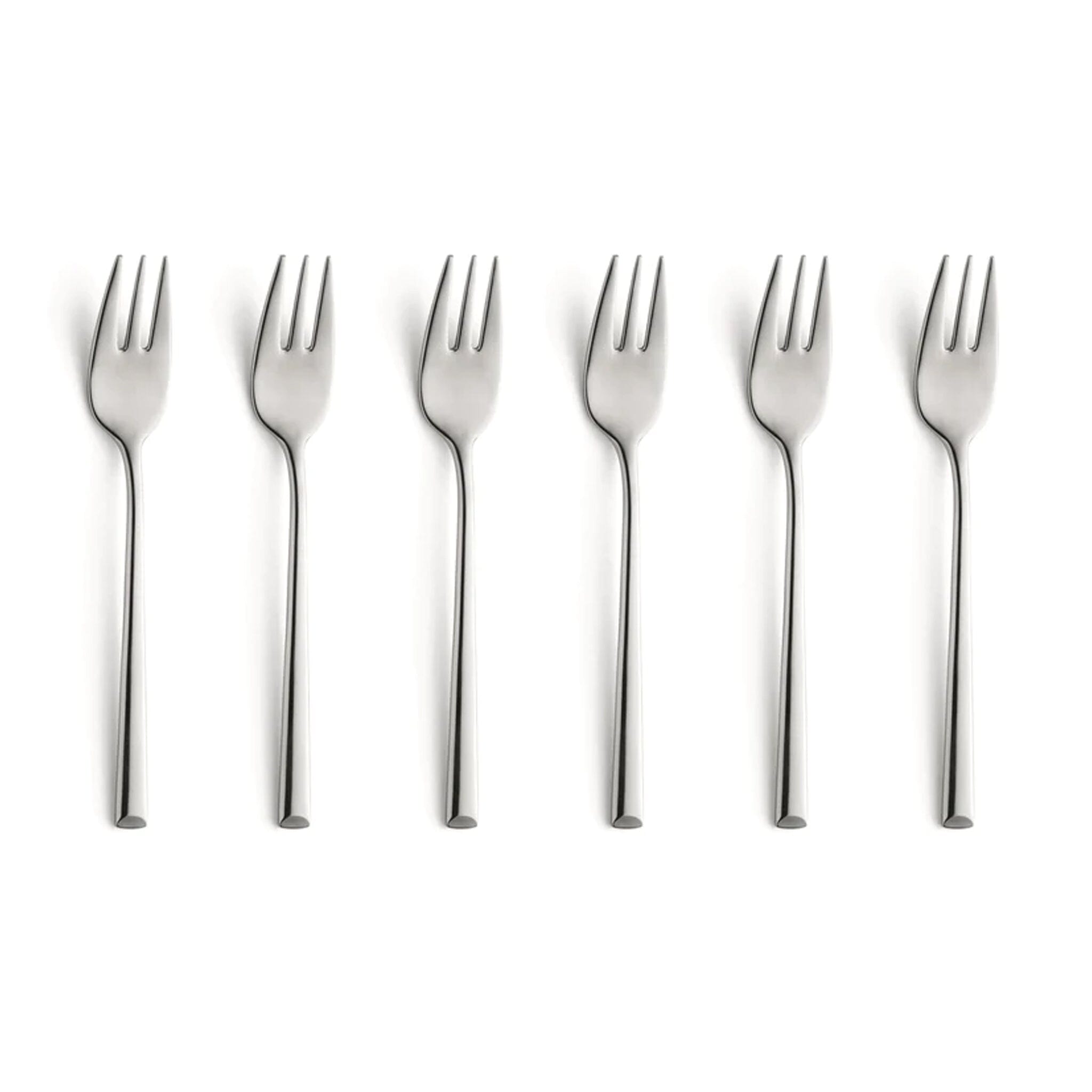 Amefa - Metropole 6 Pastry Forks - Silver – KookGigant