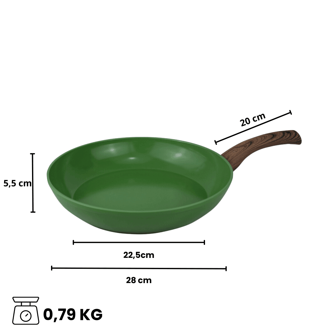 By C&P - Go Green Koekenpan 28 cm By C&P 