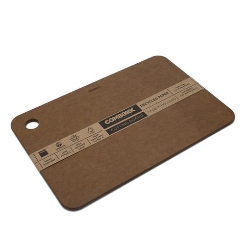 Recycled Paper Cutting Board Set Brown - Combekk