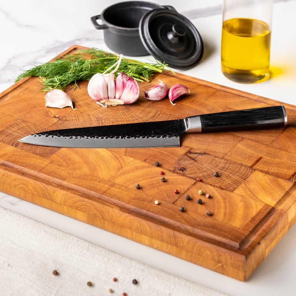 Mr. Make It Happen Japanese Steel Professional Chef Knife – Make It Happen  Media