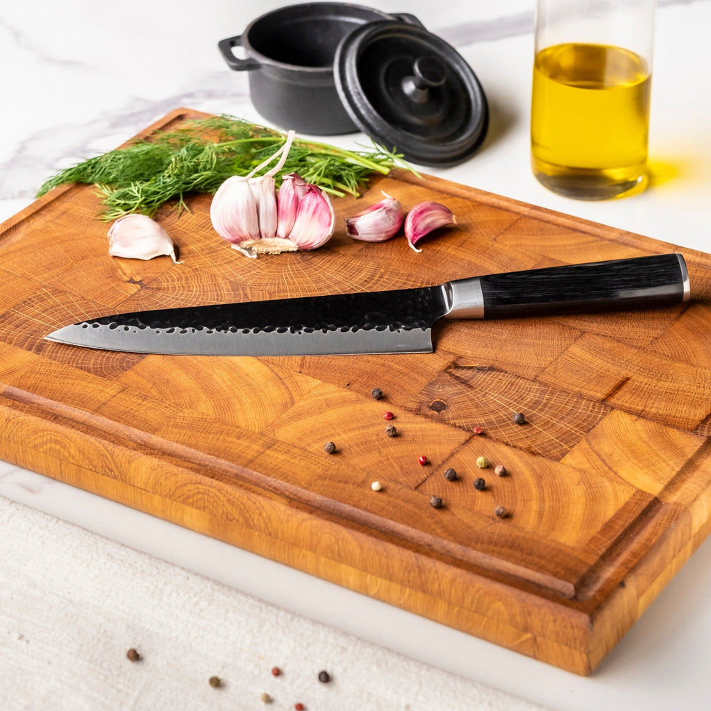 The Best Japanese Chef Knife with Pakka Wooden Handle Under 100 USD