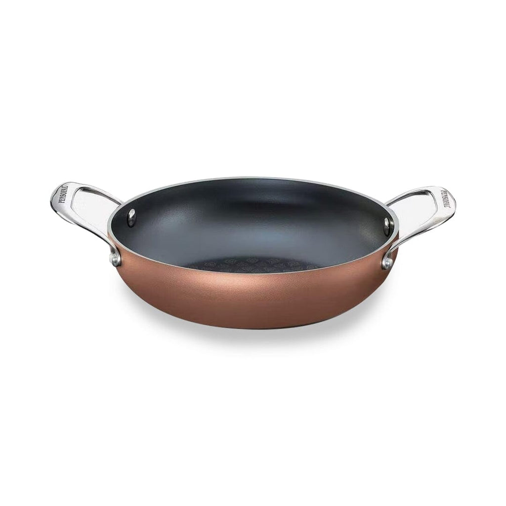 2 handle deals frying pan